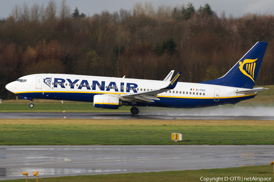 Ryanair Boeing 737-8AS (EI-FEH) | Photo 200821
