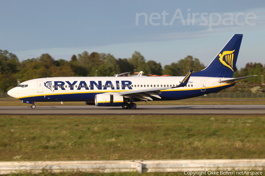 Ryanair Boeing 737-8AS (EI-FEH) | Photo 324147