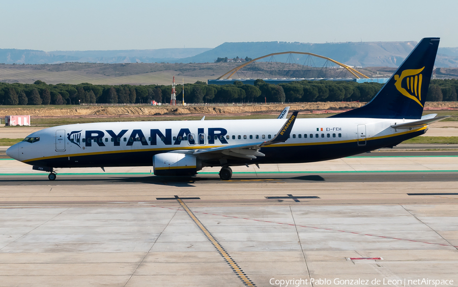 Ryanair Boeing 737-8AS (EI-FEH) | Photo 336268