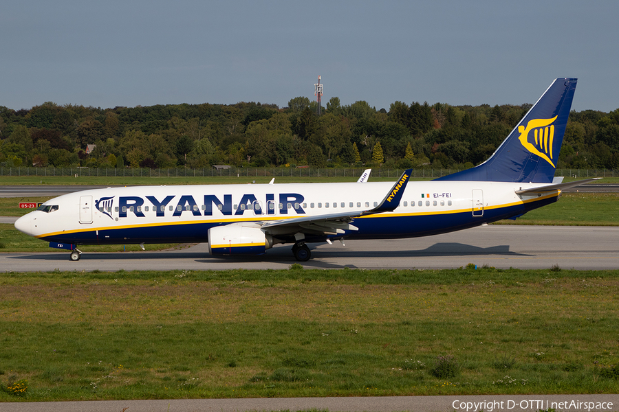 Ryanair Boeing 737-8AS (EI-FEI) | Photo 346944