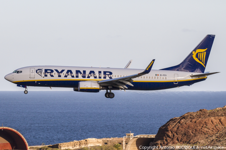 Ryanair Boeing 737-8AS (EI-FEI) | Photo 152483