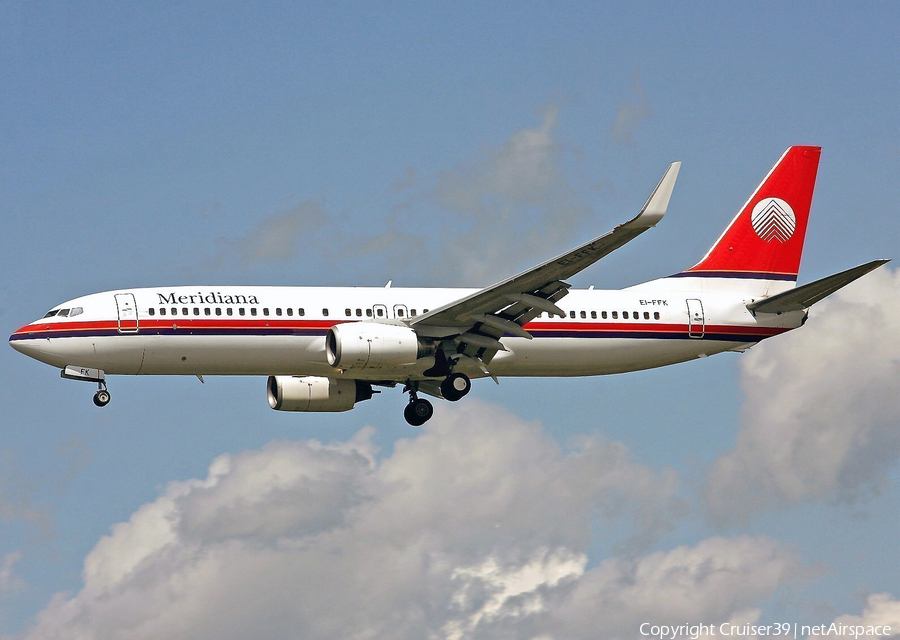 Meridiana Boeing 737-81Q (EI-FFK) | Photo 118733