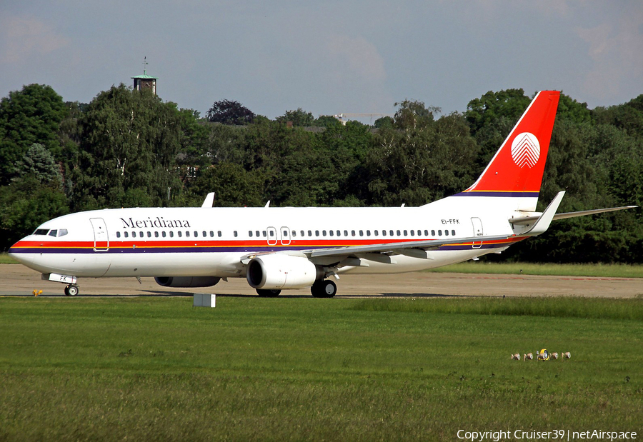 Meridiana Boeing 737-81Q (EI-FFK) | Photo 167836