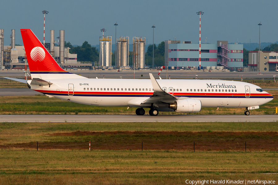 Meridiana Boeing 737-81Q (EI-FFK) | Photo 289559