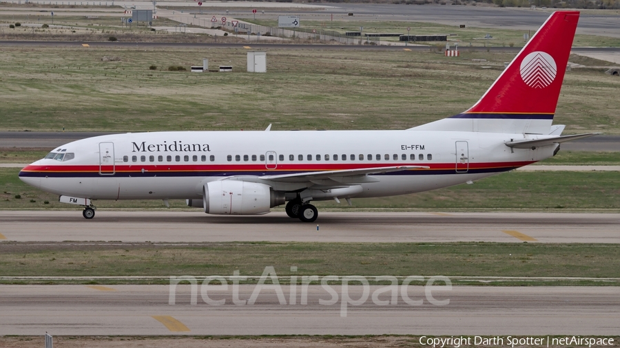 Meridiana Boeing 737-73S (EI-FFM) | Photo 233535