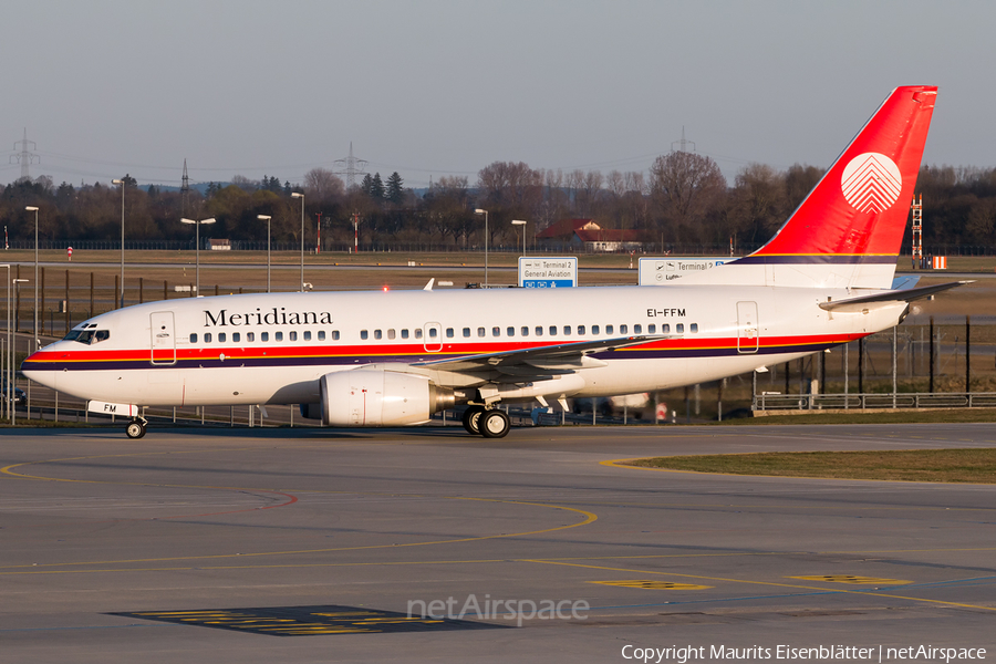 Meridiana Boeing 737-73S (EI-FFM) | Photo 153988