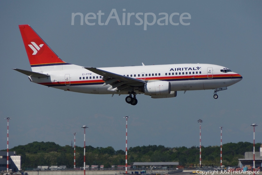 Meridiana Boeing 737-73S (EI-FFM) | Photo 325293