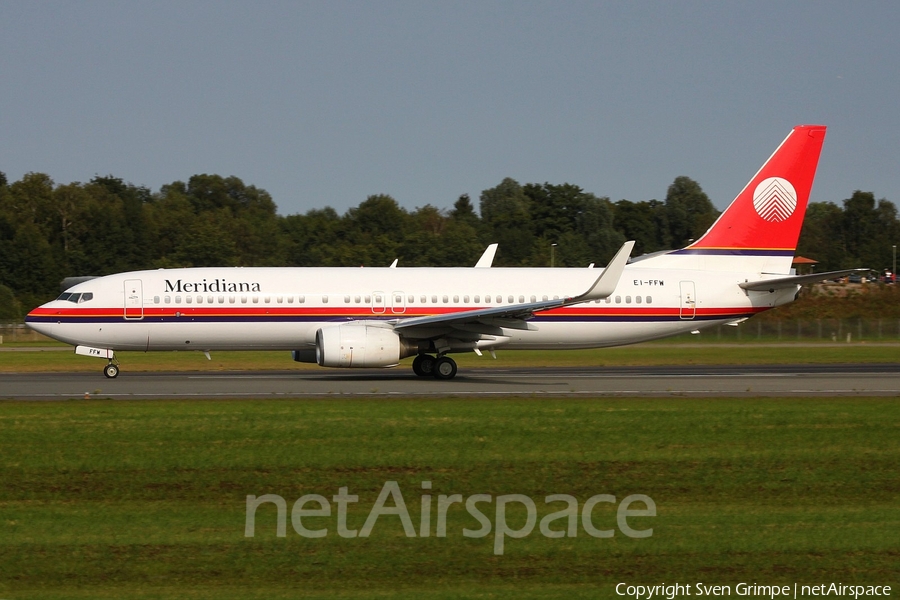 Meridiana Boeing 737-85F (EI-FFW) | Photo 120754