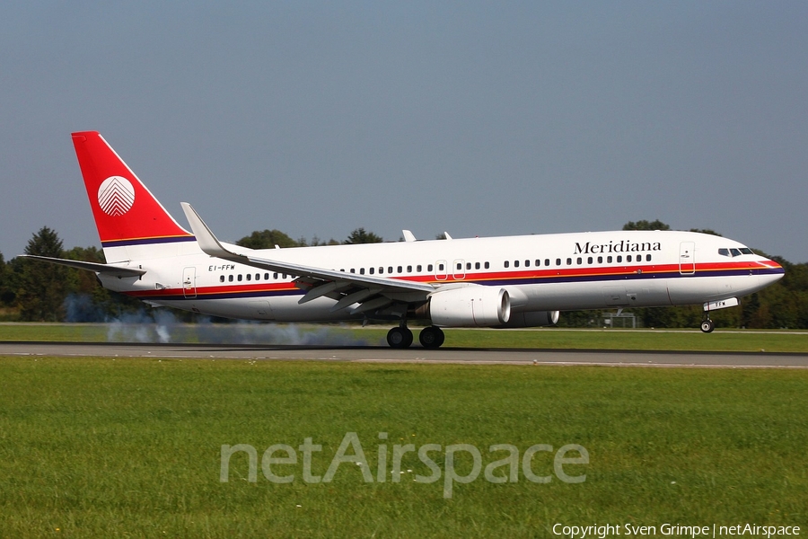 Meridiana Boeing 737-85F (EI-FFW) | Photo 123041