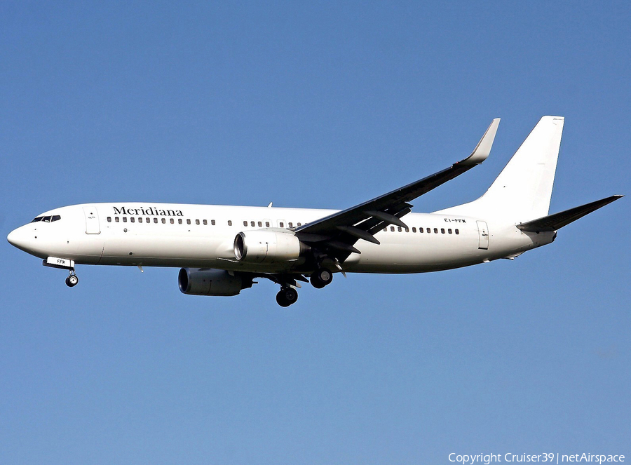 Meridiana Boeing 737-85F (EI-FFW) | Photo 91622