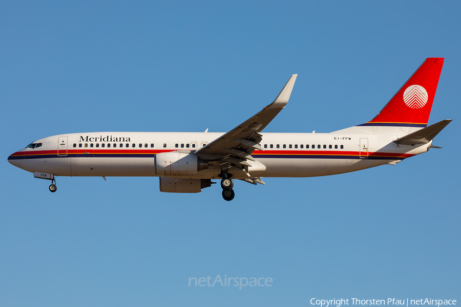 Meridiana Boeing 737-85F (EI-FFW) | Photo 171973