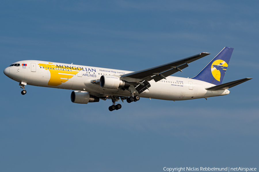 MIAT Mongolian Airlines Boeing 767-3BG(ER) (EI-FGN) | Photo 383082