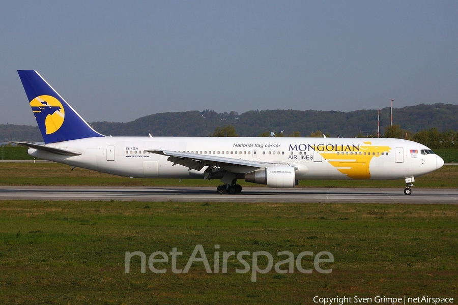 MIAT Mongolian Airlines Boeing 767-3BG(ER) (EI-FGN) | Photo 383166