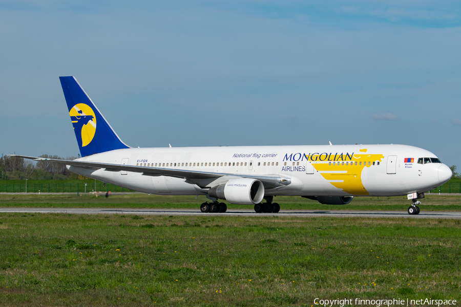 MIAT Mongolian Airlines Boeing 767-3BG(ER) (EI-FGN) | Photo 425167