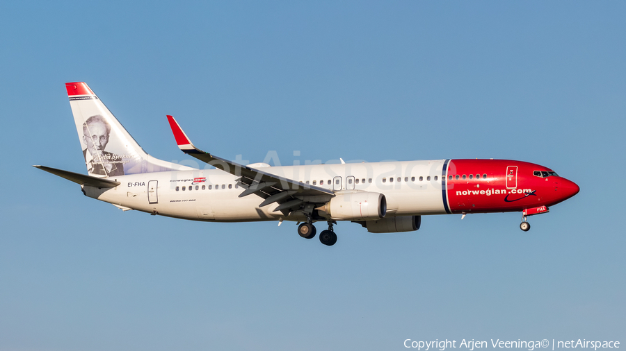 Norwegian Air International Boeing 737-8JP (EI-FHA) | Photo 378611