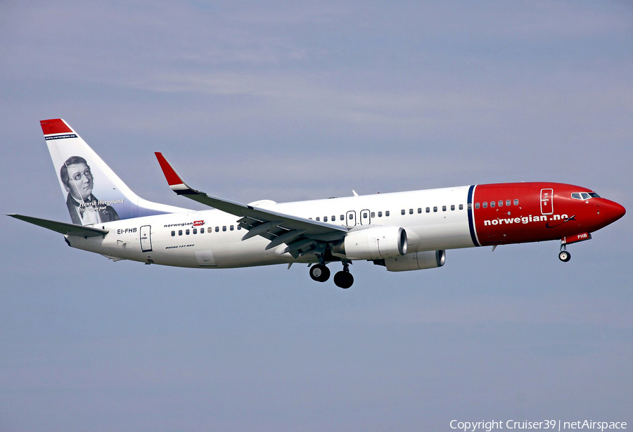 Norwegian Air International Boeing 737-8Q8 (EI-FHB) | Photo 160952