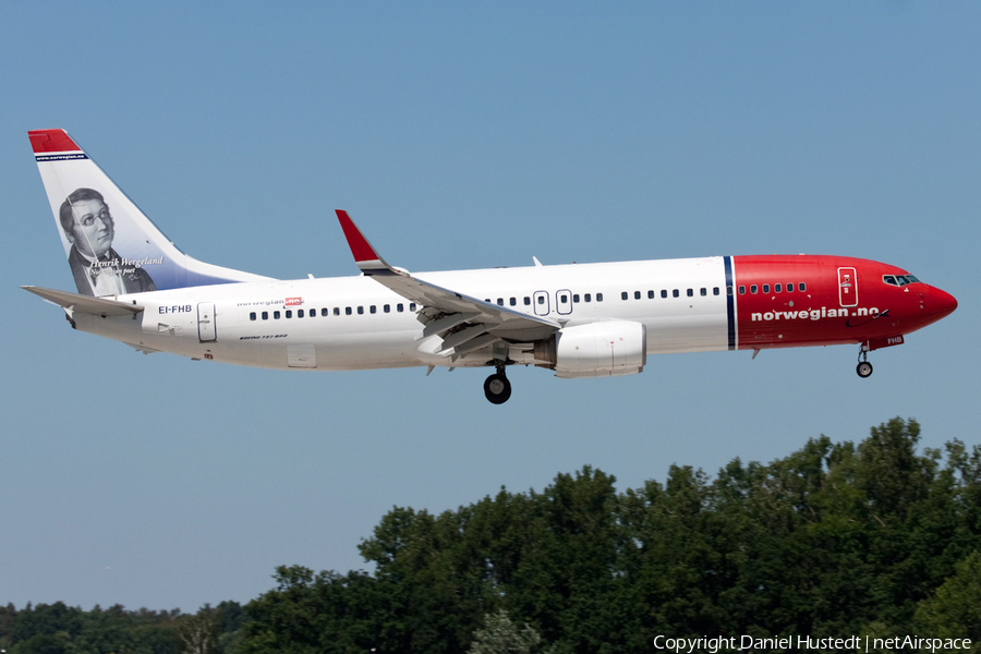 Norwegian Air International Boeing 737-8Q8 (EI-FHB) | Photo 502836