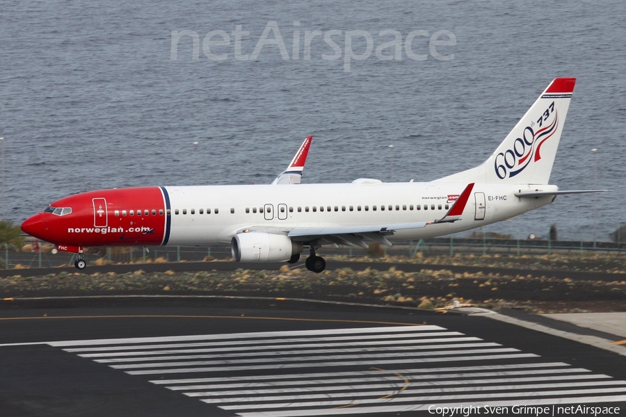 Norwegian Air Shuttle Boeing 737-8Q8 (EI-FHC) | Photo 452401