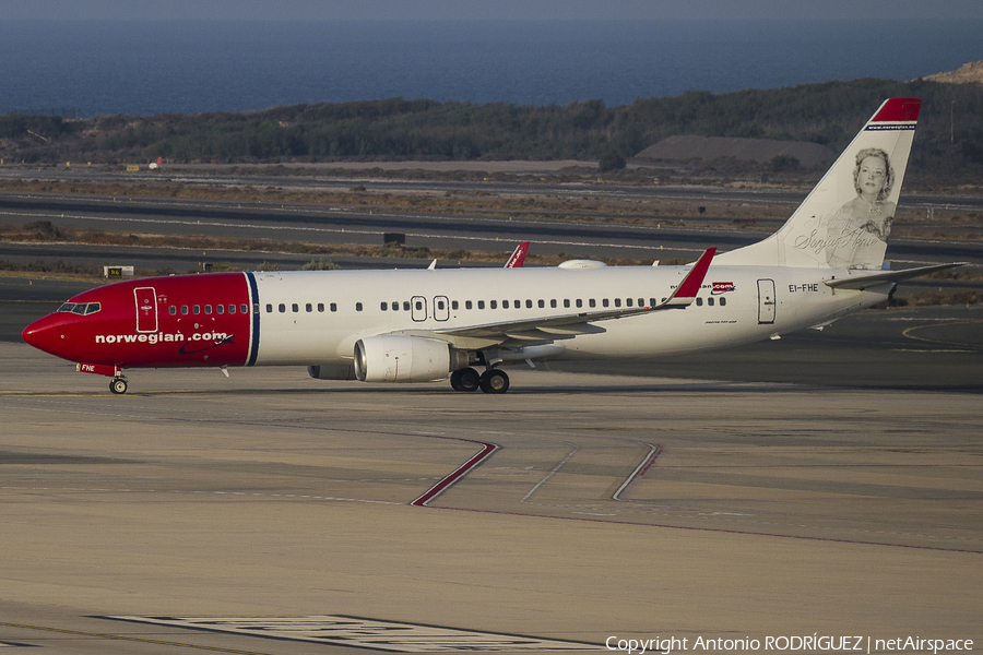 Norwegian Air International Boeing 737-8Q8 (EI-FHE) | Photo 268144