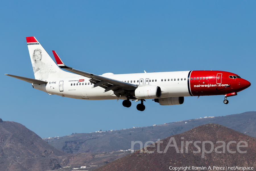 Norwegian Air International Boeing 737-8Q8 (EI-FHE) | Photo 365347