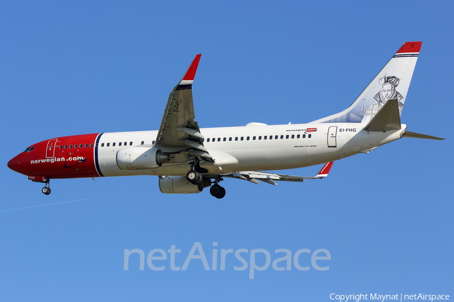 Norwegian Air International Boeing 737-86N (EI-FHG) | Photo 183087