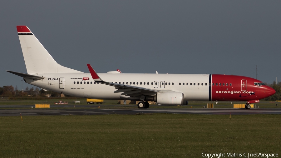 Norwegian Air Shuttle Boeing 737-8JP (EI-FHJ) | Photo 381866