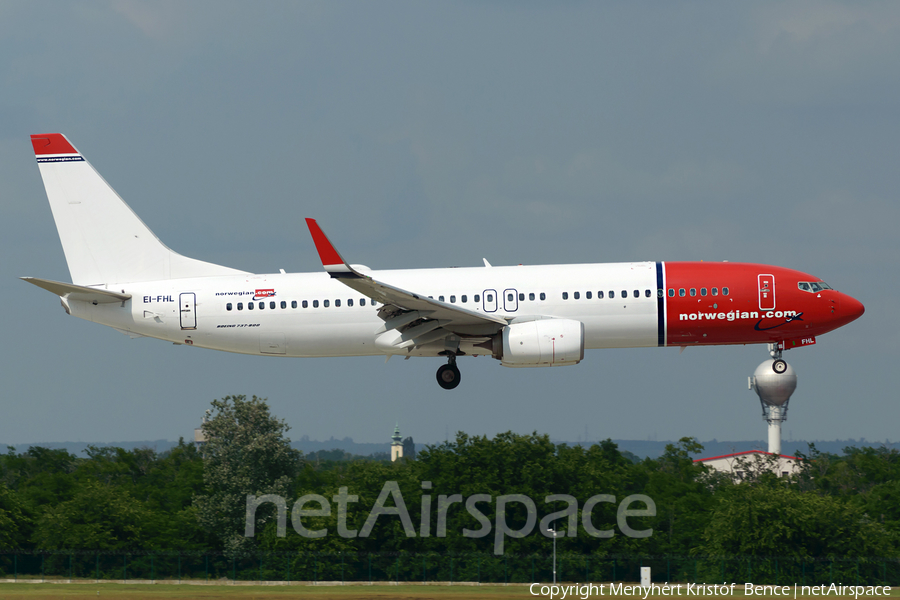 Norwegian Air Shuttle Boeing 737-8JP (EI-FHL) | Photo 404982