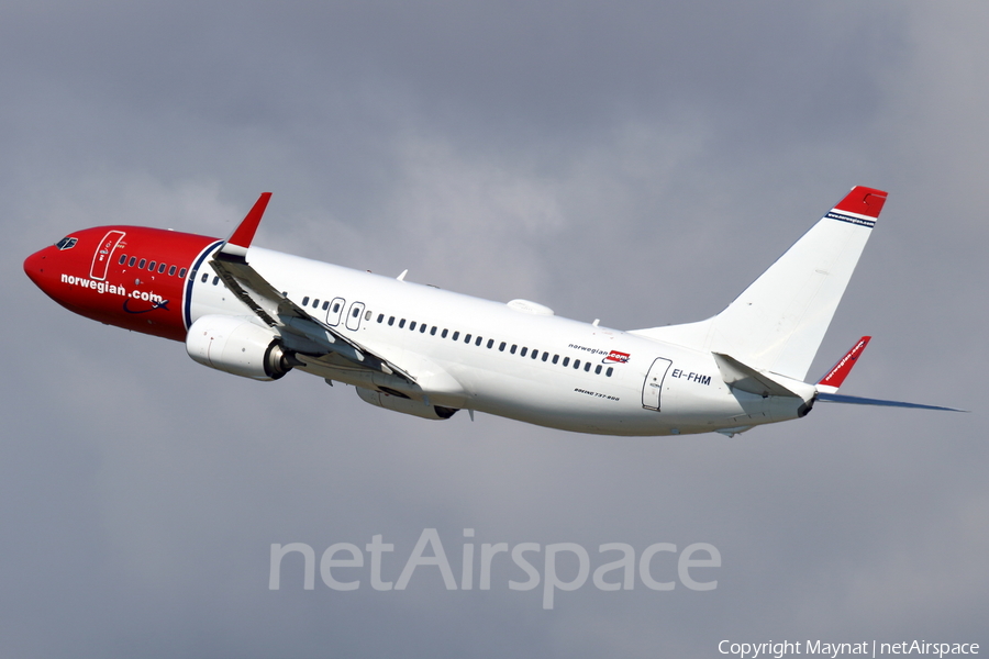 Norwegian Air International Boeing 737-8JP (EI-FHM) | Photo 199365