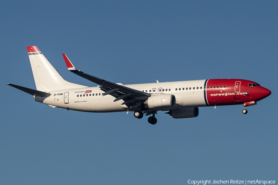Norwegian Air International Boeing 737-8JP (EI-FHM) | Photo 283732
