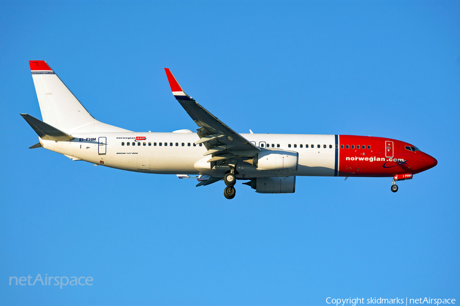 Norwegian Air International Boeing 737-8JP (EI-FHM) | Photo 282590