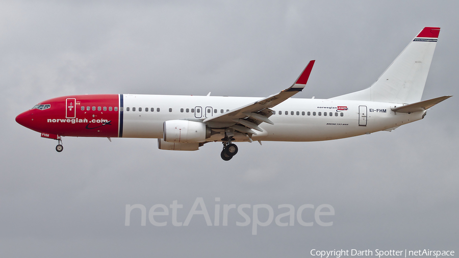 Norwegian Air International Boeing 737-8JP (EI-FHM) | Photo 372913