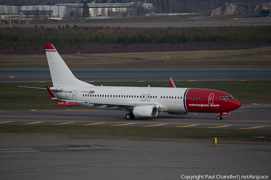 Norwegian Air International Boeing 737-8JP (EI-FHM) | Photo 106845