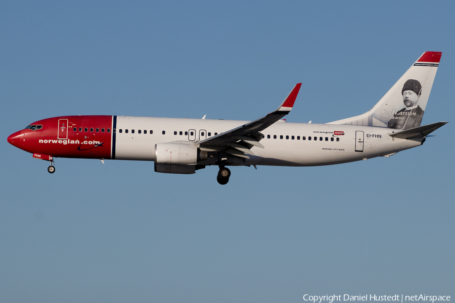 Norwegian Air International Boeing 737-8JP (EI-FHN) | Photo 414624