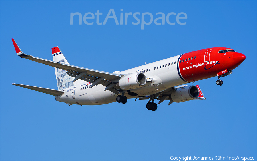 Norwegian Air International Boeing 737-86N (EI-FHO) | Photo 124645