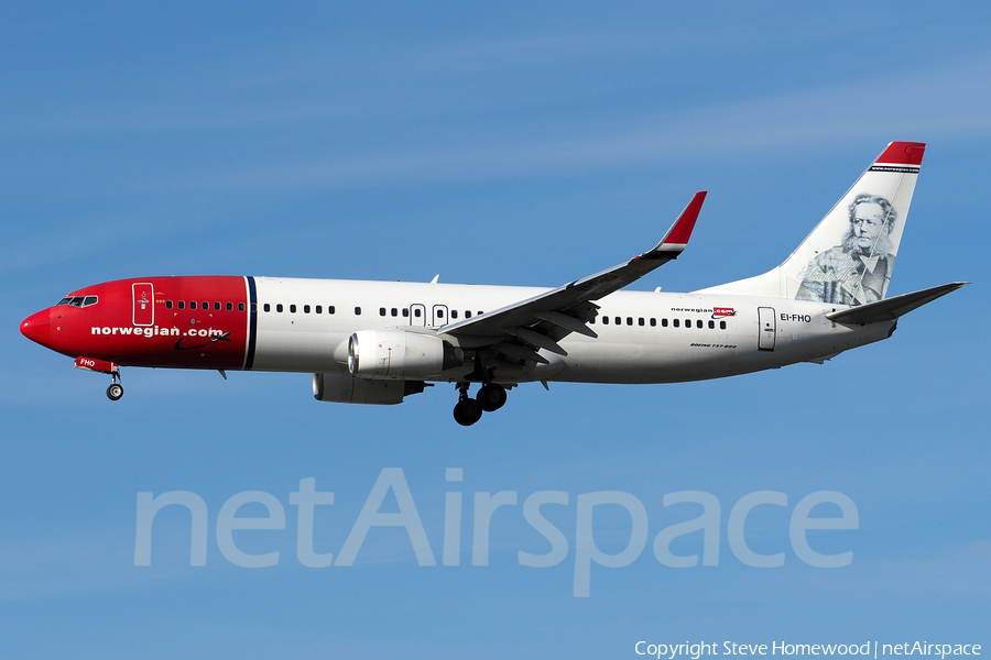Norwegian Air International Boeing 737-86N (EI-FHO) | Photo 149714