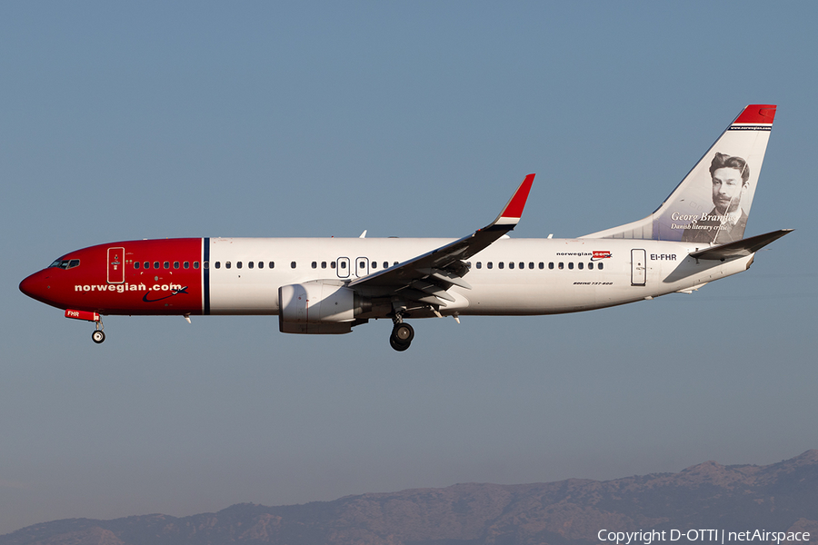 Norwegian Air International Boeing 737-8JP (EI-FHR) | Photo 356103