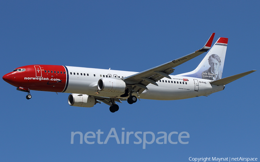 Norwegian Air International Boeing 737-8JP (EI-FHS) | Photo 255509