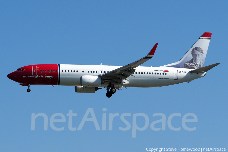 Norwegian Air International Boeing 737-8JP (EI-FHS) | Photo 174548