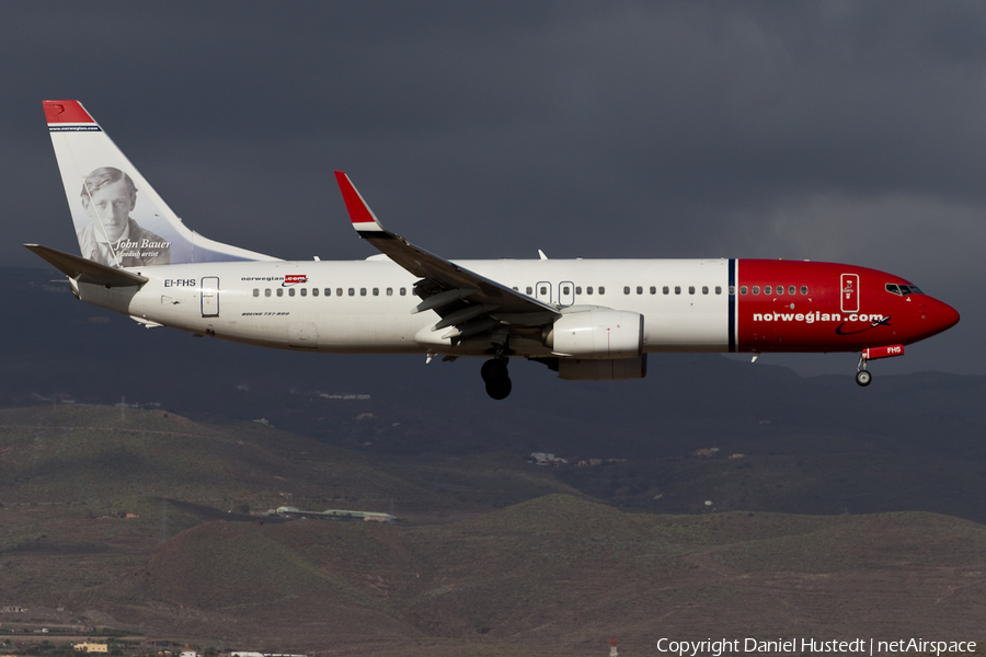 Norwegian Air International Boeing 737-8JP (EI-FHS) | Photo 443484