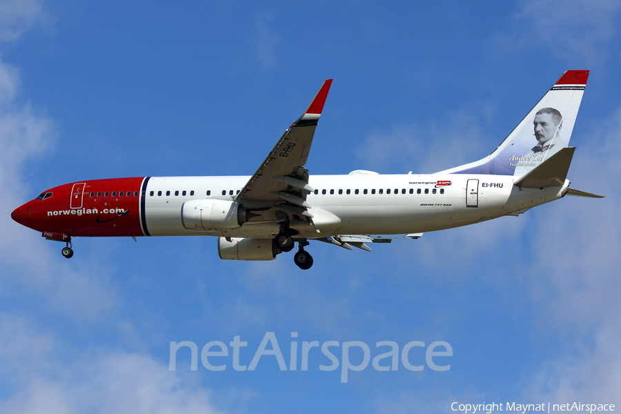 Norwegian Air International Boeing 737-8JP (EI-FHU) | Photo 188234