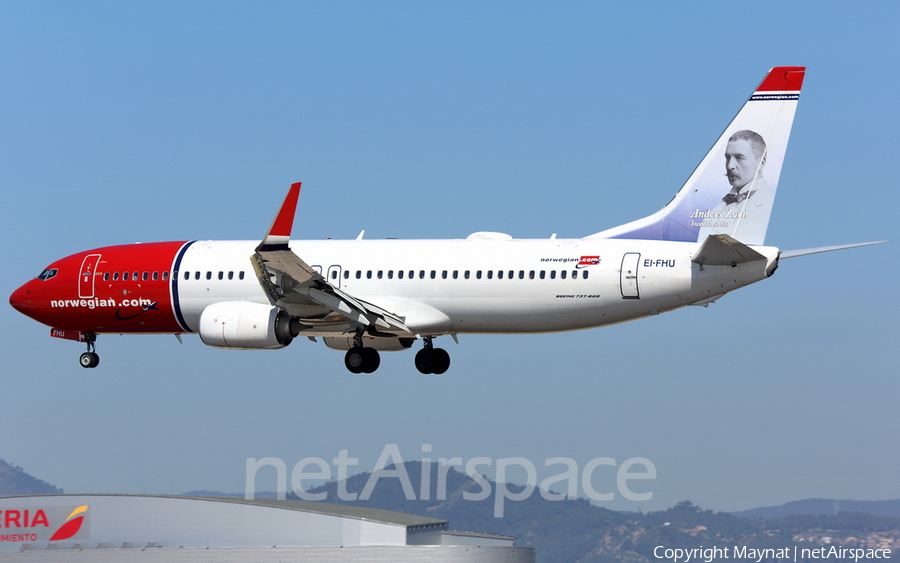 Norwegian Air International Boeing 737-8JP (EI-FHU) | Photo 188611