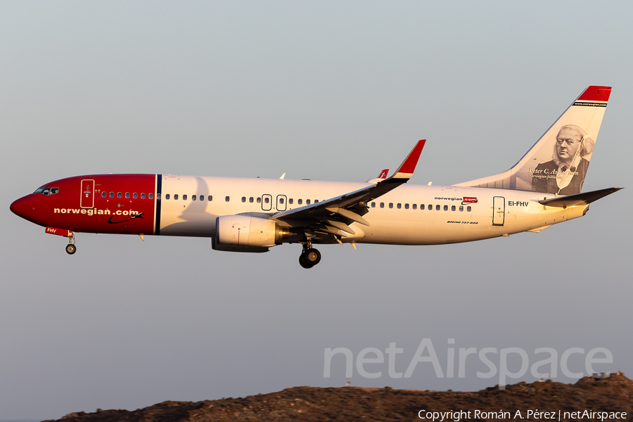 Norwegian Air International Boeing 737-8JP (EI-FHV) | Photo 358383