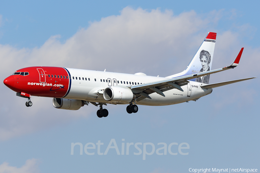 Norwegian Air International Boeing 737-8JP (EI-FHW) | Photo 376499