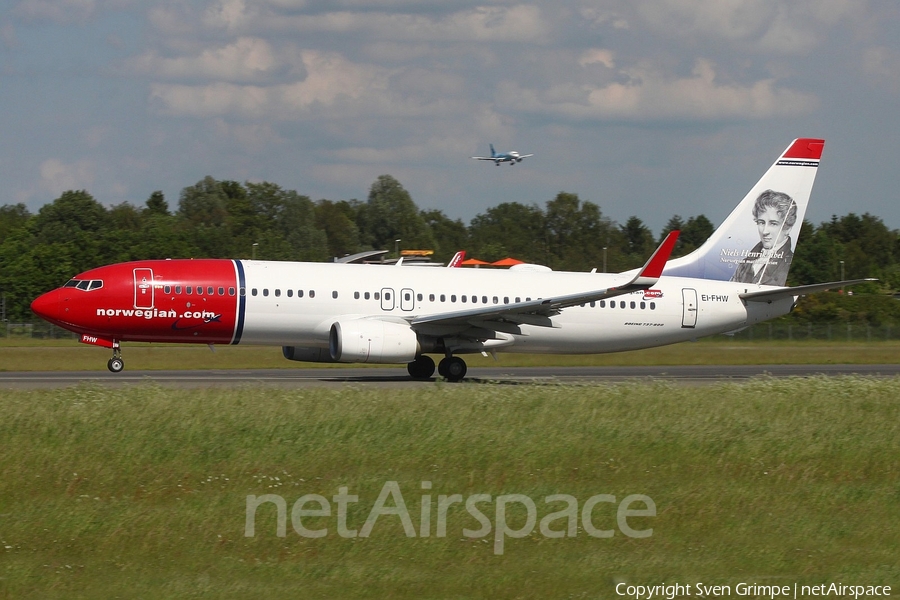 Norwegian Air International Boeing 737-8JP (EI-FHW) | Photo 165510