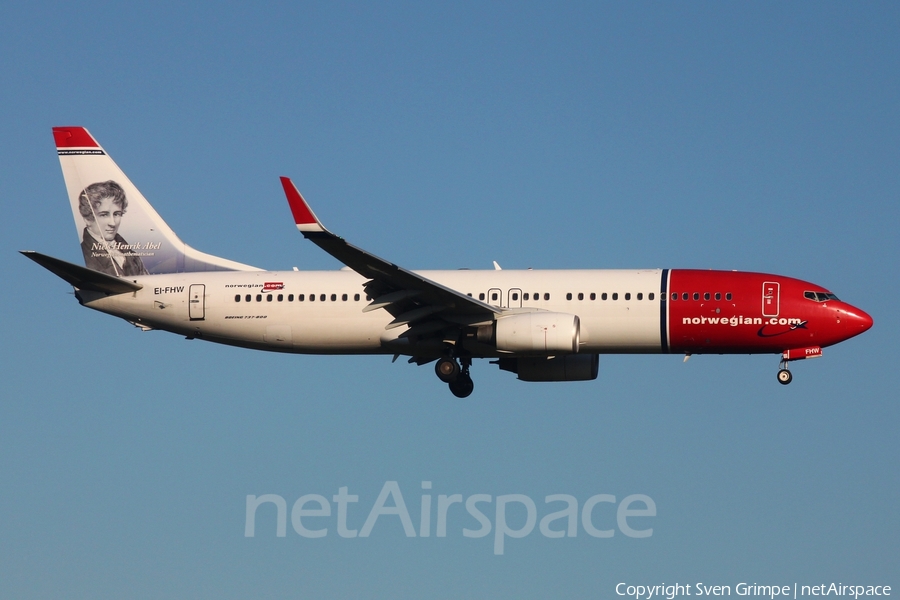 Norwegian Air International Boeing 737-8JP (EI-FHW) | Photo 450803