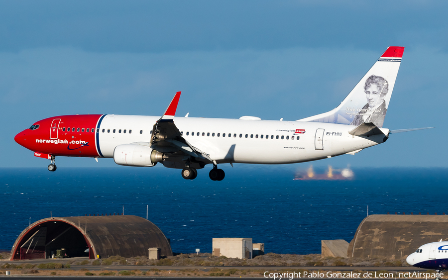 Norwegian Air International Boeing 737-8JP (EI-FHW) | Photo 344314