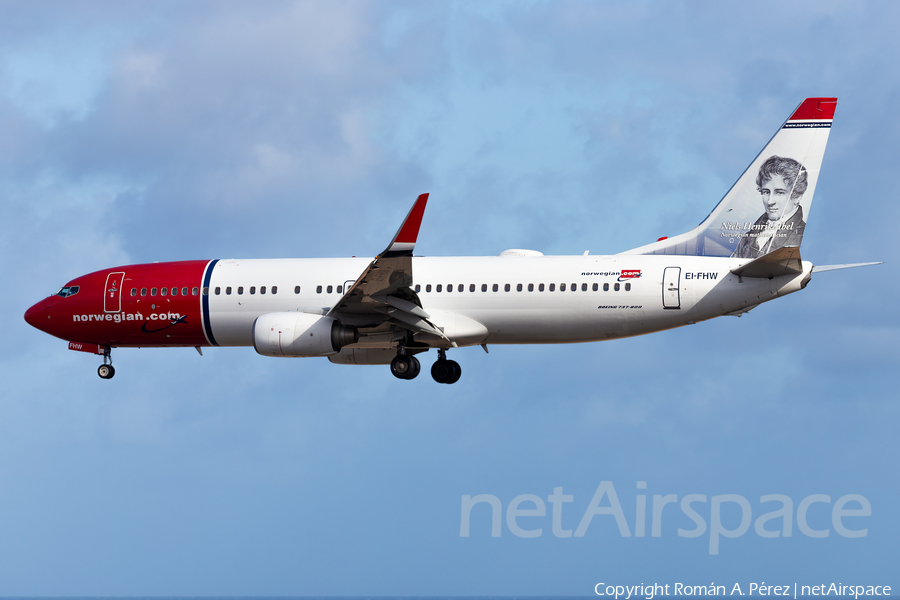 Norwegian Air International Boeing 737-8JP (EI-FHW) | Photo 378042