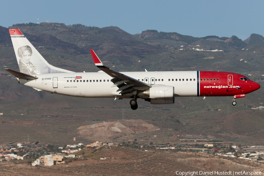 Norwegian Air International Boeing 737-8JP (EI-FHW) | Photo 413394
