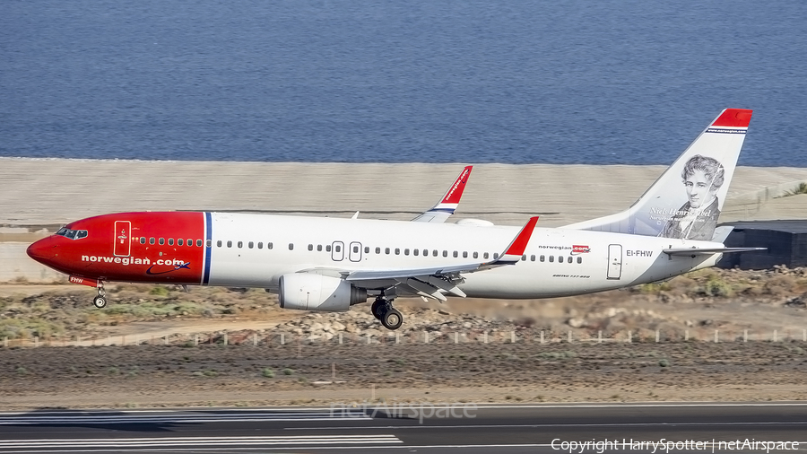 Norwegian Air International Boeing 737-8JP (EI-FHW) | Photo 333032