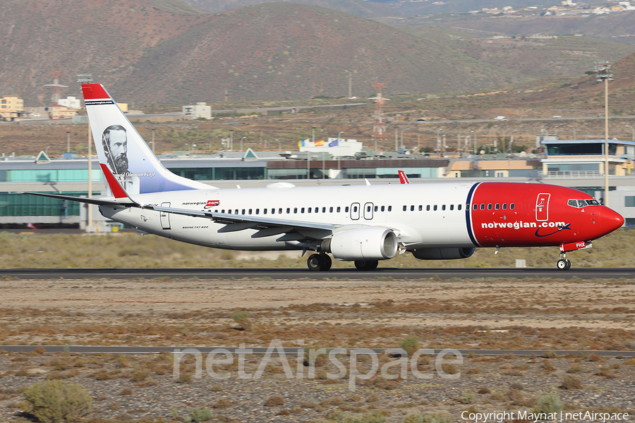 Norwegian Air International Boeing 737-8JP (EI-FHX) | Photo 373635